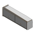 VW Crafter 2017-on Campervan 1200mm Overhead Locker – flat pack campervan furniture kit