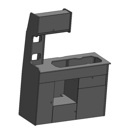 Universal Campervan Large Kitchen Pod – flat pack campervan furniture kit