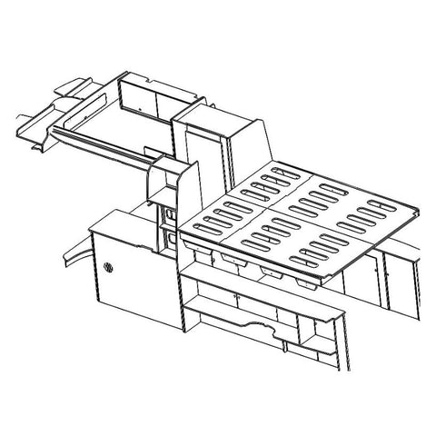 VW Crafter 2017-on LWB Campervan Full Conversion Furniture Kit – Rear Garage for 2 Motorbikes – flat pack campervan furniture kit