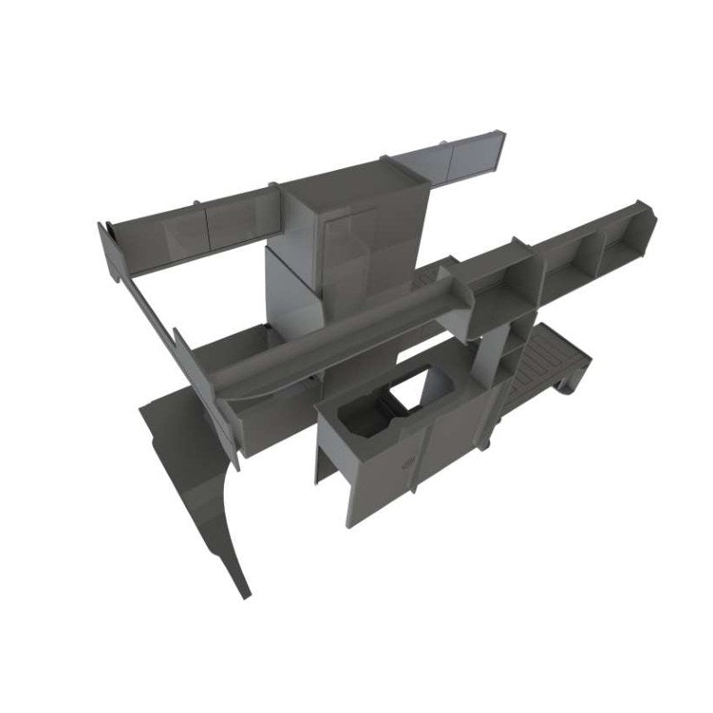 Ducato / Boxer / Relay LWB Campervan Full Conversion Furniture Kit – L3H2 – flat pack campervan furniture kit