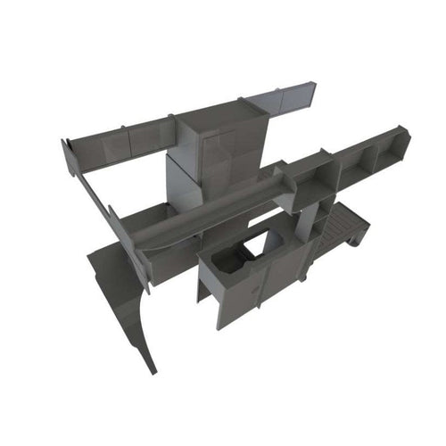 Ducato / Boxer / Relay LWB Campervan Full Conversion Furniture Kit – L3H2 – flat pack campervan furniture kit