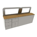 VW Transporter T5 / T6 / T6.1 SWB Campervan Low-Level Kitchen Unit – flat pack campervan furniture kit
