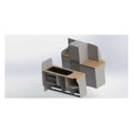 VW Transporter T5 / T6 / T6.1 SWB & LWB Campervan Rear Unit – flat pack campervan furniture kit