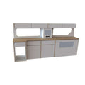 Renault Trafic 2014-on LWB Campervan Kitchen Unit – Splashback (Design B) – flat pack campervan furniture kit