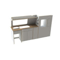 VW Transporter T5 / T6 / T6.1 SWB & LWB Campervan Kitchen Unit – Design A – flat pack campervan furniture kit